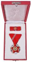 1966. "Szocialista Hazáért Érdemrend" mellszalaggal, szalagsávval és miniatűrrel dísztokba...