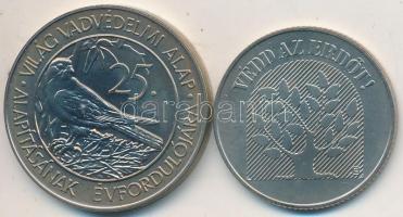 1984. 20Ft "FAO" + 1988. 50Ft "Világ Vadvédelmi Alap II." T:BU
Adamo EM80,101