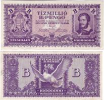 1946. 10.000.000B.-pengő (2x) T:I-
