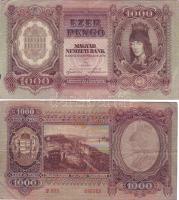 1943. 1000P (2x) T:II/III+