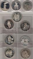Jó modern gyűjtemény főleg MÉE fehérfém érmékből 36 klf db érdekes motívumokkal T:PP (összes!)