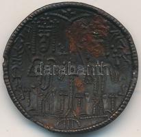 1172-1196. Rézpénz Cu "III. Béla" (2,89g) T:2
Huszár 72.,Unger I.: 114
