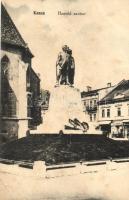 Kassa, Honvéd szobor, Özv. Óváry Imréné kiadása / statue (EB)