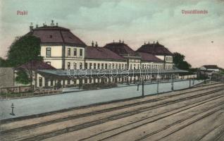 Piski, vasútállomás / railway station