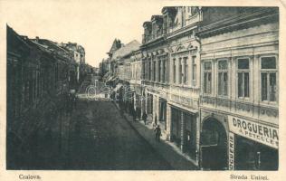 Craiova, Strada Unirei, Drogueria / street, pharmacy