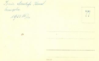 1933 Izmir, Smyrna; Mustafa Kemal statue, photo