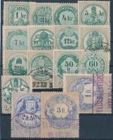 1891 16 db okmánybélyeg