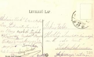 Balatonaliga, Kluzsinszky-villa; Novák Jenő kiadása