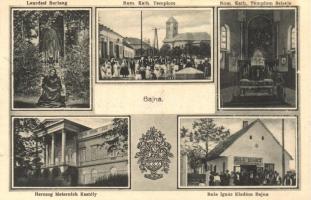 Bajna, Metternich-kastély, templom, Bula Ignác kiadása