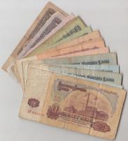 Bulgária 1962-1974. 1L (5x) + 2L (5x) + 5L (5x) + 10L (5x) + 20L T:vegyes
Bulgaria 1962-1974. 1 Lev ...