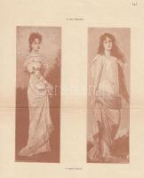 1899 Okmánybélyeg pályázatra beadott pályaművek nyomata