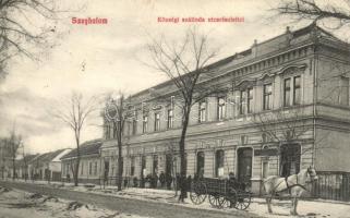 Szeghalom, Községi szálloda; Kohn Sándor kiadása