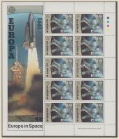 Europa CEPT Űrutazás kisív sor Europa CEPT Space travel mini sheet set