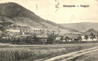 Hizsnyóvíz, Chyzné; Vasgyár / iron works (EB)
