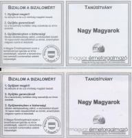 DN "Nagy Magyarok / Batthyány Lajos, Csontváry-Kosztka Tivadar" (2x) multicolor emlékérme ...