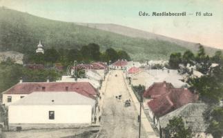 Mezőlaborc, Fő utca; Rubin Lipót kiadása / main street