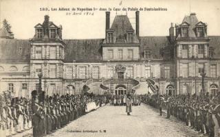 Fontainebleau, Palace of Fontaineblea, farewell of Napoleon (EK)