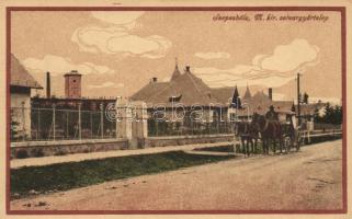 Szepesbéla, Szivargyártelep; Gretzmacher Árpád kiadása / cigar factory's apartments