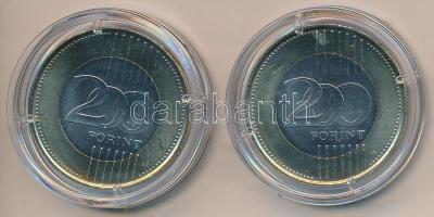 DN "Zalaegerszeg" + "Debrecen" (2x) multicolor emlékérme sorozat 200Ft CuNi T:2