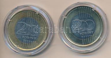 DN "Szekszárd" + "Székesfehérvár" (2x) multicolor emlékérme sorozat 200Ft CuNi T:2