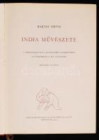 5 db-os indiai tétel: Bölcs zsírkő szobor; Úrhölgy és kísérete selyem kép, 27x19 cm; bronz szobor; k...