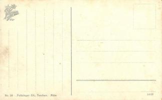 Tátra, Ferenc József csúcs, hegymászók; Feitzinger Ede No. 28 / Franz Joseph peak, alpinists