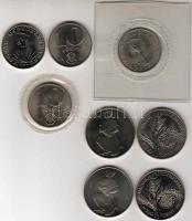 1981. 10Ft + 100Ft (4x) "FAO I" sor, részben eredeti csomagolásban T:BU