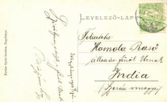 Nagybánya, Református templom; Kovács Gyula kiadása / calvinist church