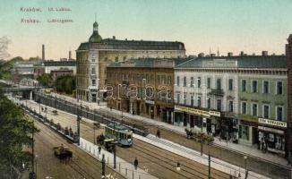 Kraków - 3 unused pre-1945 tovn-view postcards