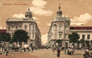 Debrecen, városi bérpaloták, üzletek (EK)