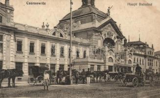Chernivtsi, Czernowitz; Haupt Bahnhof / railway station