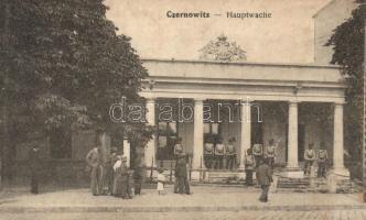 Chernivtsi, Czernowitz; Hauptwache / guards