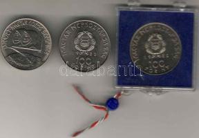 1980. 100Ft "Űrhajós" (3x) T:BU