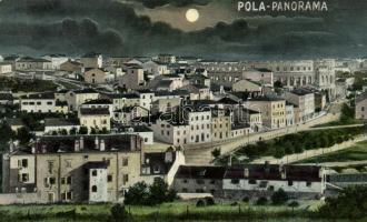 Pola, Panorama / at night