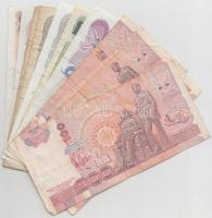 Thaiföld 1969-1996. 10B (2x) + 20B (5x) + 50B + 100B (4x) T:vegyes
Thailand 1969-1996. 10 Baht (2x) ...
