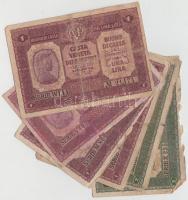 Olaszország/Velence/osztrák-magyar megszállás 1918. 1L (4x) + 2L (2x) T:vegyes Italy/Venice/Austro-Hungarian occupation 1918. 1 Lira (4x) + 2 Lire (2x) C:mixed Krause M4,M5
