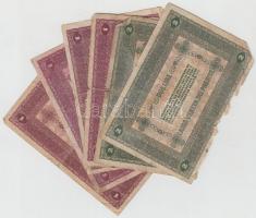 Olaszország/Velence/osztrák-magyar megszállás 1918. 1L (4x) + 2L (2x) T:vegyes
Italy/Venice/Austro-H...