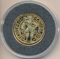 DN "Magyar aranypénzek utánveretben - I. Ferdinánd aranyforint" aranyozott Ag emlékérem (5...