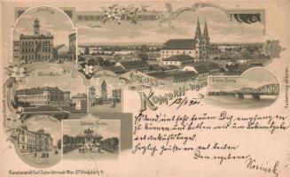 Komárom, Komorn, Karl Schwidernoch litho