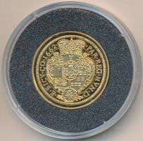 DN "Magyar aranypénzek utánveretben - Apafi Mihály dukát" aranyozott Ag emlékérem (5.5g/0....