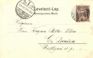 Kismarton, Eisenstadt; Főtér, kiadja Popper József / Hauptplatz / main square