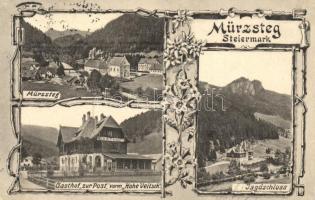 Mürzsteg, Gasthof zur Post; floral