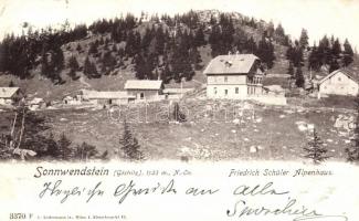 Sonnwendstein, Friedrich Schüler Alpenhaus / alpine house