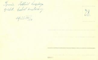 1933 Izmir, Smyrna; military barracks, clock tower, photo