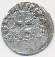 1373-1382. Denár Ag "I. Nagy Lajos" (0.44g) T:2-,3 Tanúsítvánnyal Huszár 547.,Unger I.: 432.