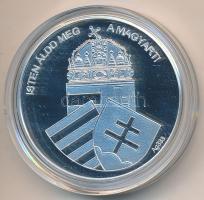 DN "Nemzetünk nagyjai - Kossuth Lajos" Ag emlékérem (15g/0.333/35mm) T:PP Tanúsítvánnyal.