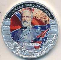 Libéria 2009. 5$ ezüstözött Cu "Nagy Hadvezérek / Robert E. Lee" T:PP Tanúsítvánnyal.
Libe...