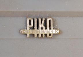 Összeszerelhető Piko kisvasút sínekkel, 2 db vasúti kocsival, 1 db mozdonnyal