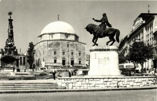 Kb. 157 db MODERN magyar városképes lap pár nagy méretű lappal / Approx 157 modern Hungarian town-vi...