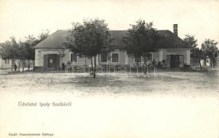 Ipolyszalka, üzletek; kiadja Pummerschein György / shops